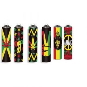 Clipper accendino METAL CASE JAMAICA (30pz)