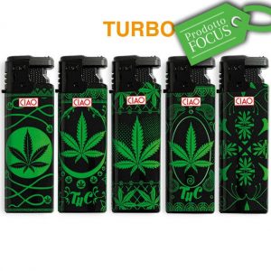 Accendini Turbo Large Leaf