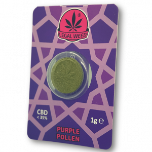 Legal Weed - COIN PURPLE POLLEN 1g