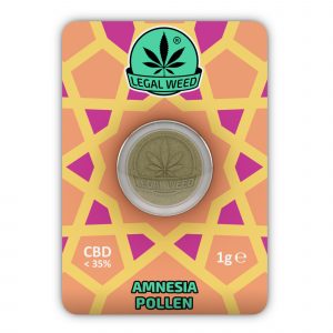 Legal Weed - COIN AMNESIA POLLEN 1g