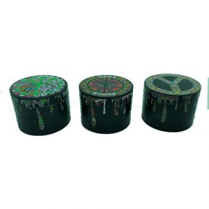 GRINDER IN METALLO CHAMP LOVE & PEACE 50 MM - 4 PARTI