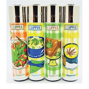 Clipper Accendino pietrina 48pz Leaves