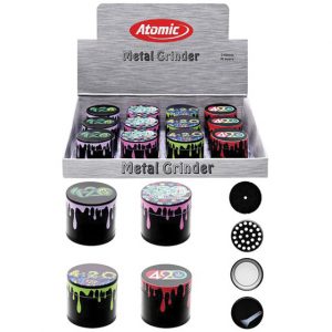 GRINDER ATOMIC METAL 40mm 4parti
