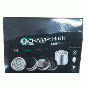 Grinder in Metallo CHAMP LEAF 40 MM - 3 parti