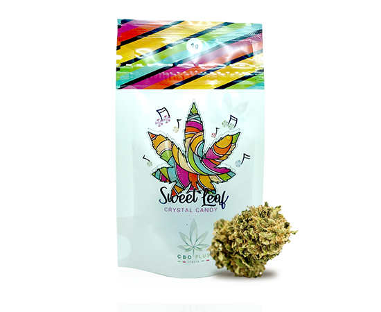 CBD PLUS - Sweet Leaf Crystal Candy 1g