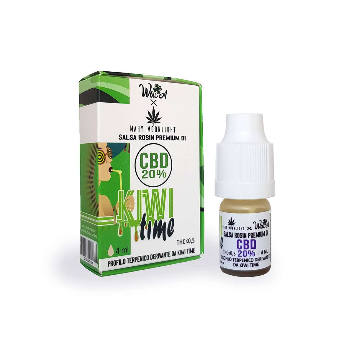 Mary Moonlight - Salsa Rosin Kiwi Time - 4ml