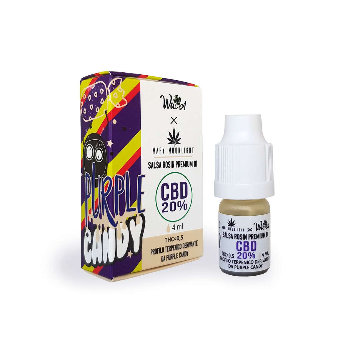 Mary Moonlight - Salsa Rosin Purple Candy - 4ml