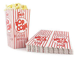 Coppe per Pop Corn - 50 pz