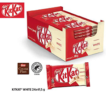 NESTLE KIT KAT WHITE 45gr - 24pz