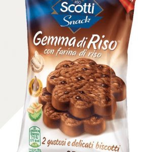 RISO SCOTTI BISCOTTI GEMME DI RISO CIOCCOLATO 30pz 35gr