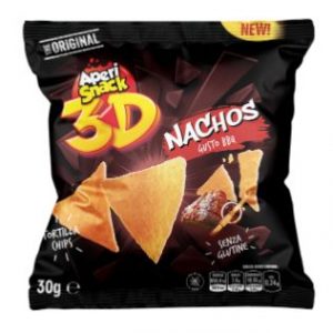 SNACK NACHOS BBQ 36pz 30gr APERISNACK