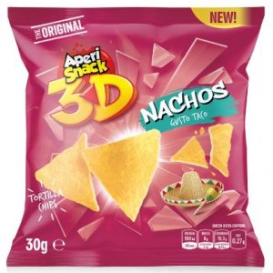 SNACK NACHOS CLASSICO 36pz 30gr APERISNACK