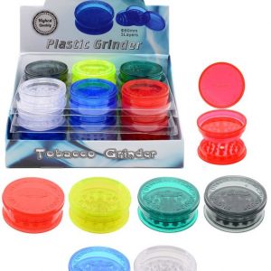 GRINDER ATOMIC PVC - 60mm - 3 parti COLORI ASSORTITI