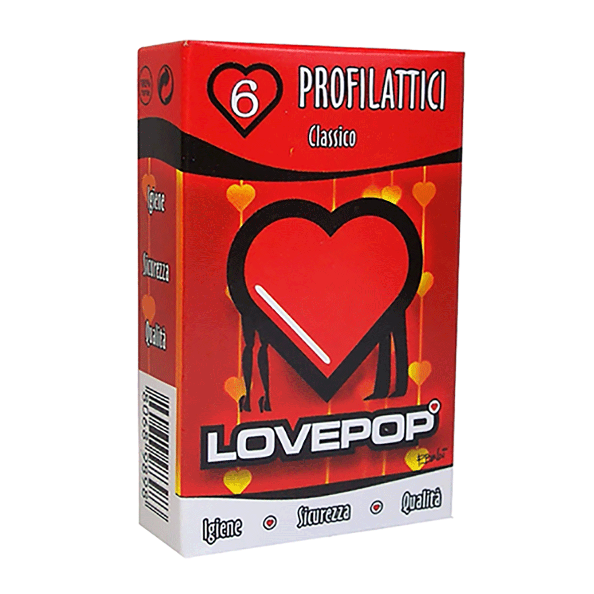 PRESERVATIVI LOVEPOP NORMALE 6pz - PER DISTRIBUTORE
