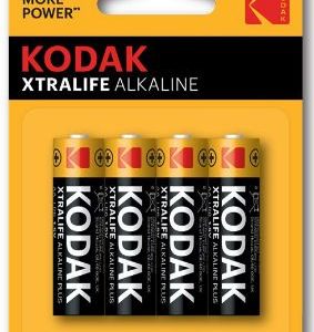 BATTERIE KODAK MAX AA STILO 1.5v 4x 1pz XTRALIFE ALKALINE