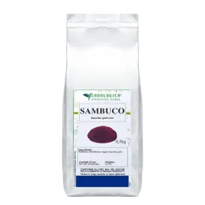 Solubili Sambuco bacche in polvere 500gr