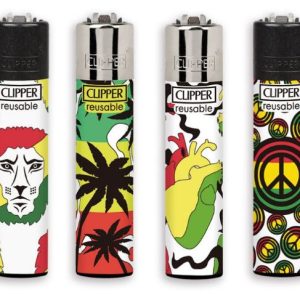 Clipper accendino pietrina reggae life 48pz