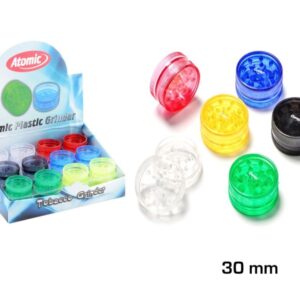 Grinder Atomic PVC - 30mm 2 parti