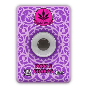 Legal Weed - Purple Charas - 1gr
