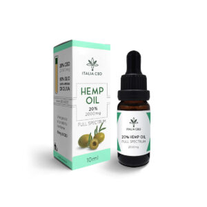 ITALIA CBD OIL OLIVA 20% FULL SPECTRUM - 10ml