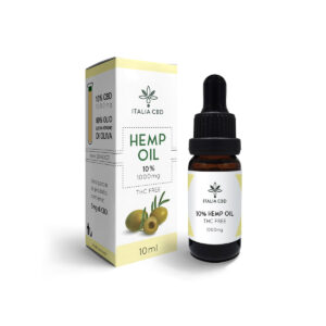 ITALIA CBD OIL OLIVA 10% THC FREE - 10ml